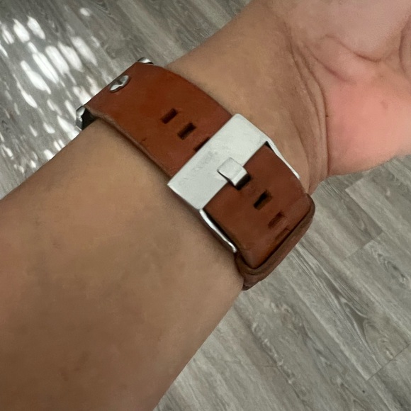 Diesel DZ7308 Blue and Black Dial Leather Men's Watch - Picture 2 of 14